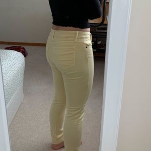 Yellow Gap Jeans